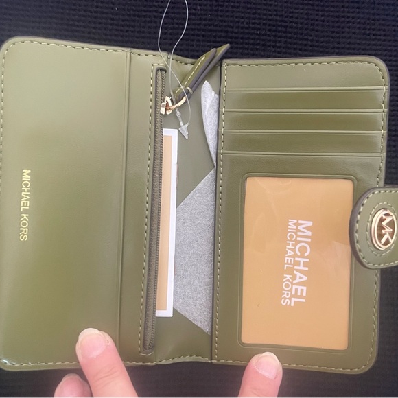 Michael Kors Sage Green Wallet - Picture 2 of 4